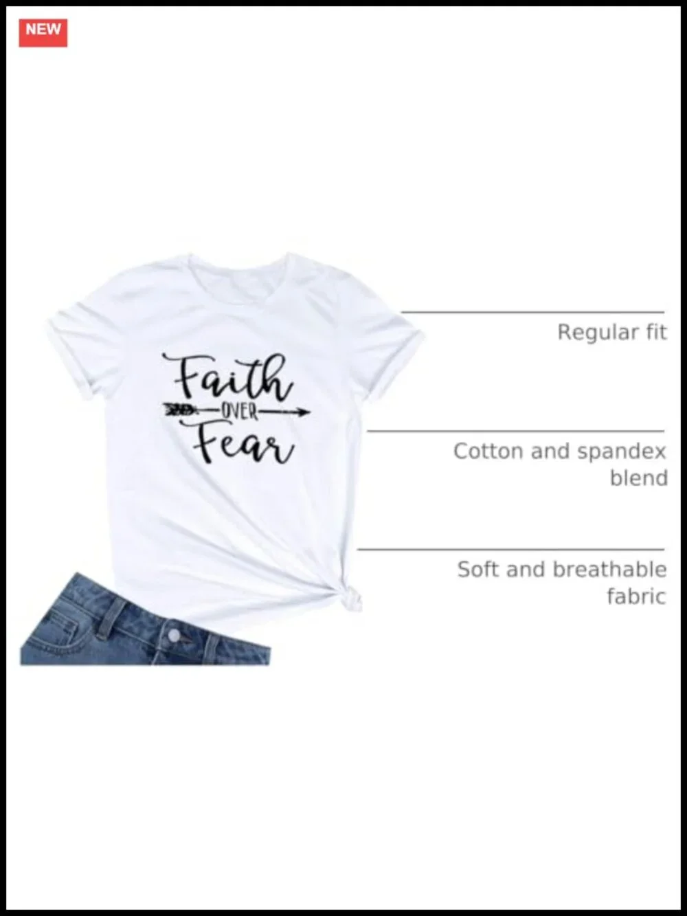 Cute Graphic Tee for Women Relaxed Fit Cotton Short Sleeve Summer